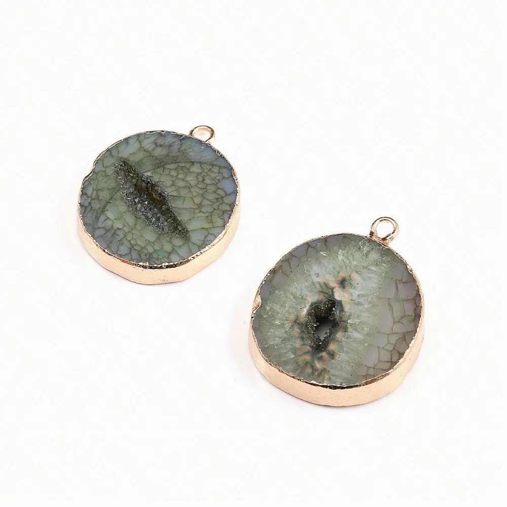 Натуральный камень модная геометрическая форма Ранда для рукоделия материалы