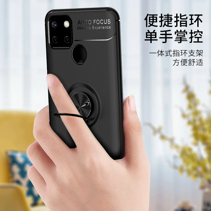 case for oppo realme 7i global case magnetic suction stand silicon back cover for realme 7i global case for realme 7i 8i 8s 8 5g free global shipping