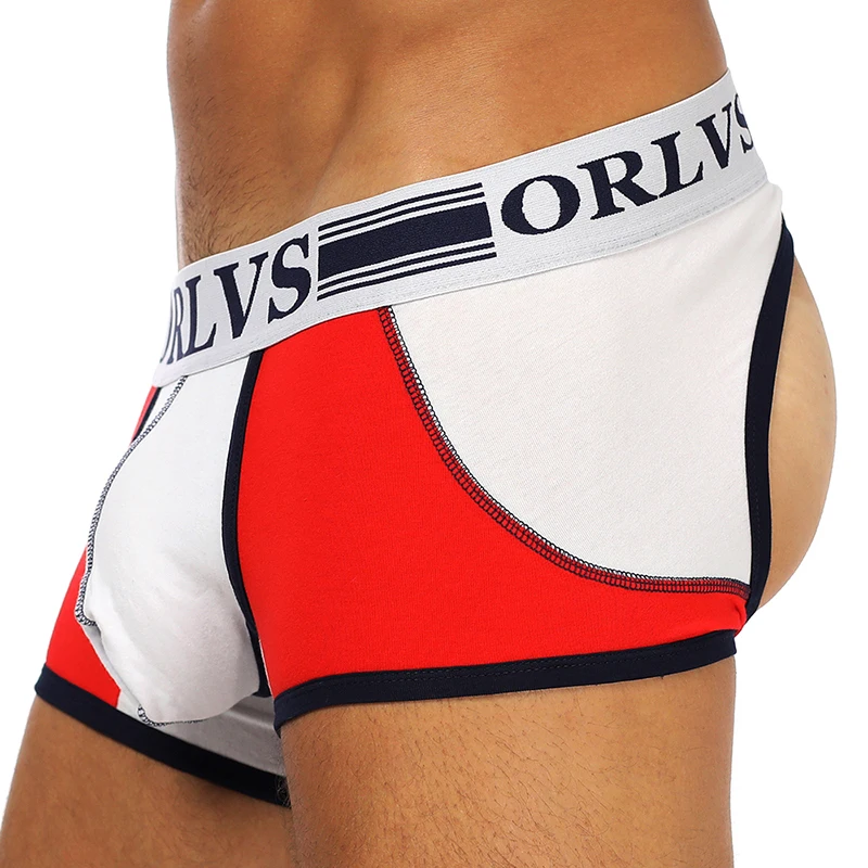 Мужские трусы джоки AIIOU черные боксёры с Т образной спинкой из хлопка без задника