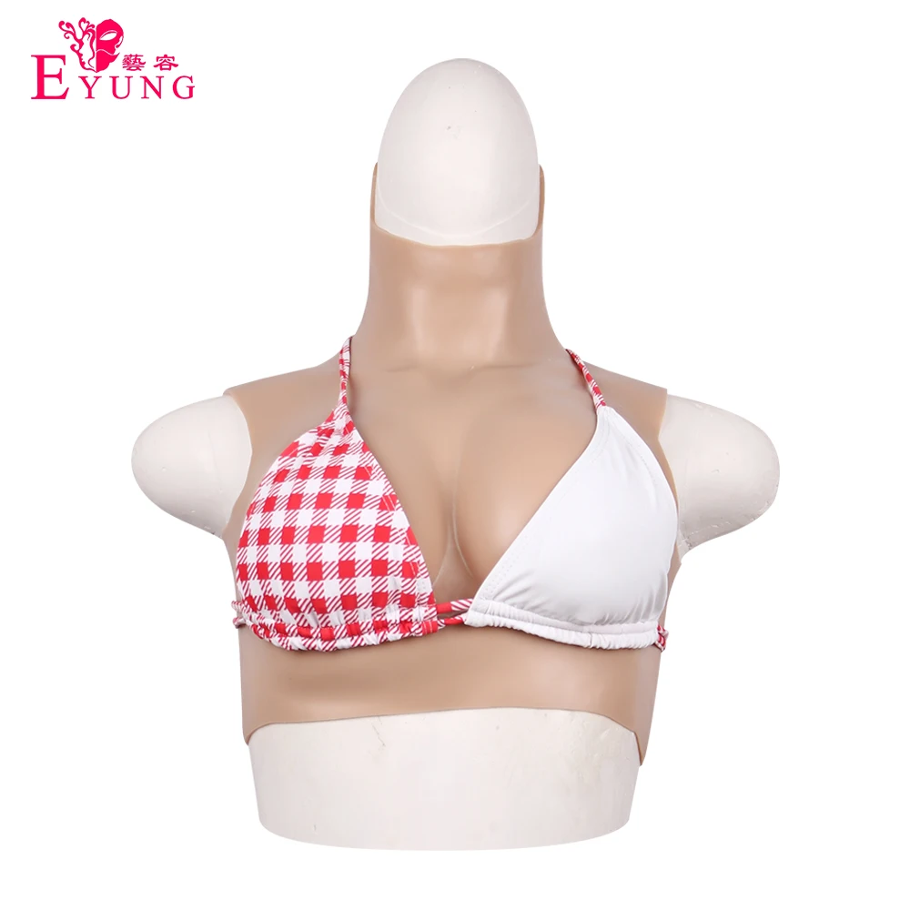 Eyung B Чашка маленькие грудь силиконовая форма поддельные для трансвеститов