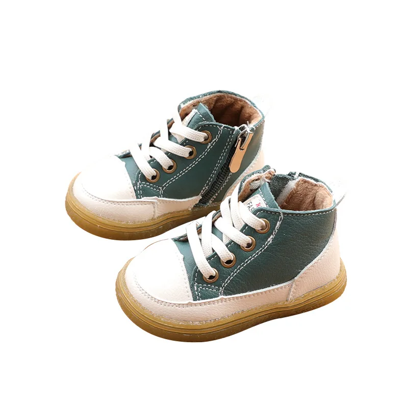 

Autumn Winter Children's Casual Shoes Children's Genuine Leather Soft Bottom Sneakers Children's Shoes Boy Shoes Kids
