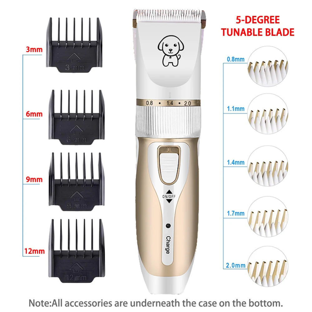Электрическая машинка для стрижки домашних животных перезаряжаемый триммер