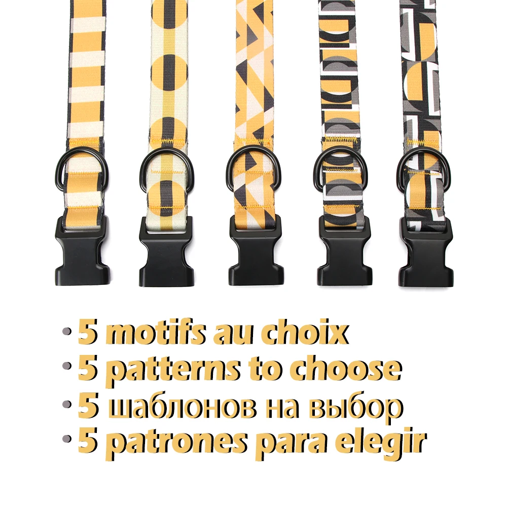 Индивидуальный ошейник для собак Роскошный дизайнерский персонализированный с
