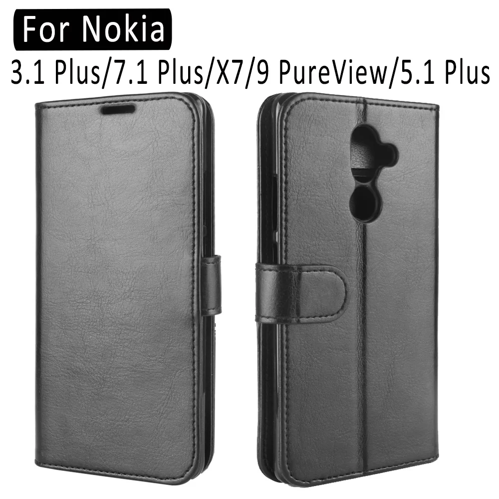 Чехол для телефона Nokia 1 Plus 9 PureView X5/5 чехол из искусственной кожи откидной кошелек