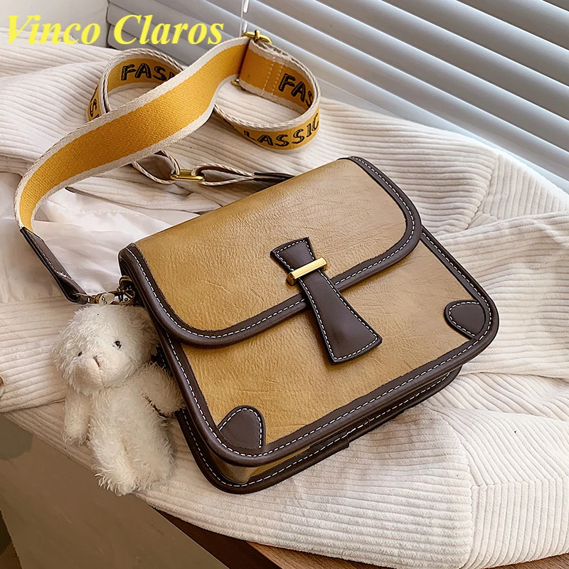 

Retro PU Leather Purses and handbags Flap Crossbody Bags for Women 2021 Hit Winter Shoulder Bag Brand Trendy Phone Hand bags