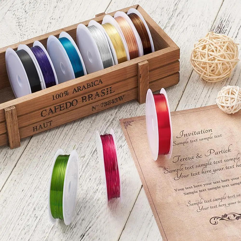 Медная проволока для ювелирных изделий 0 3 мм 4 5 6 1