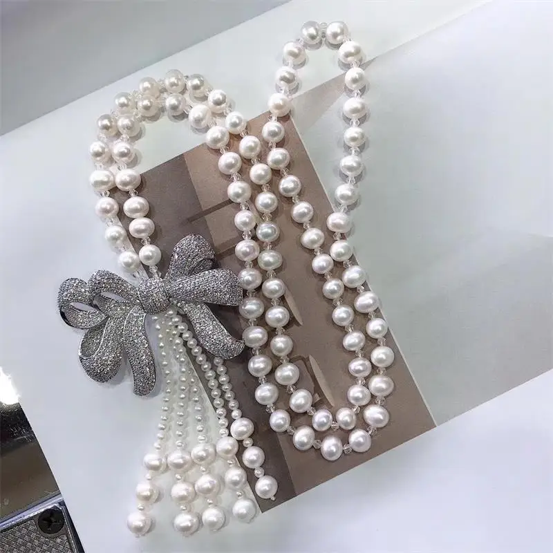 

Charei sweater chain 2021 new versatile autumn and winter high-grade decorative sweater chain accessories pendant pendant