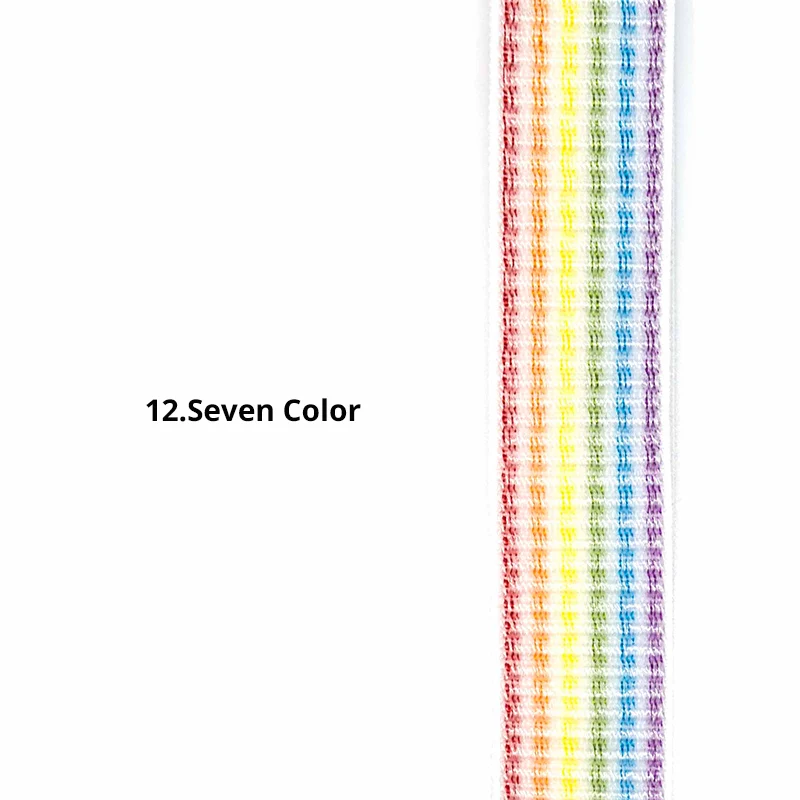 seven color Нейлоновый ремешок 20 мм для Amazfit gts Bip, умный ремешок на запястье, нейлоновая петля, тканые часы для Amazfit Bip Pace, ремешок для часов, Brecelet - Цвет ремешка: seven color