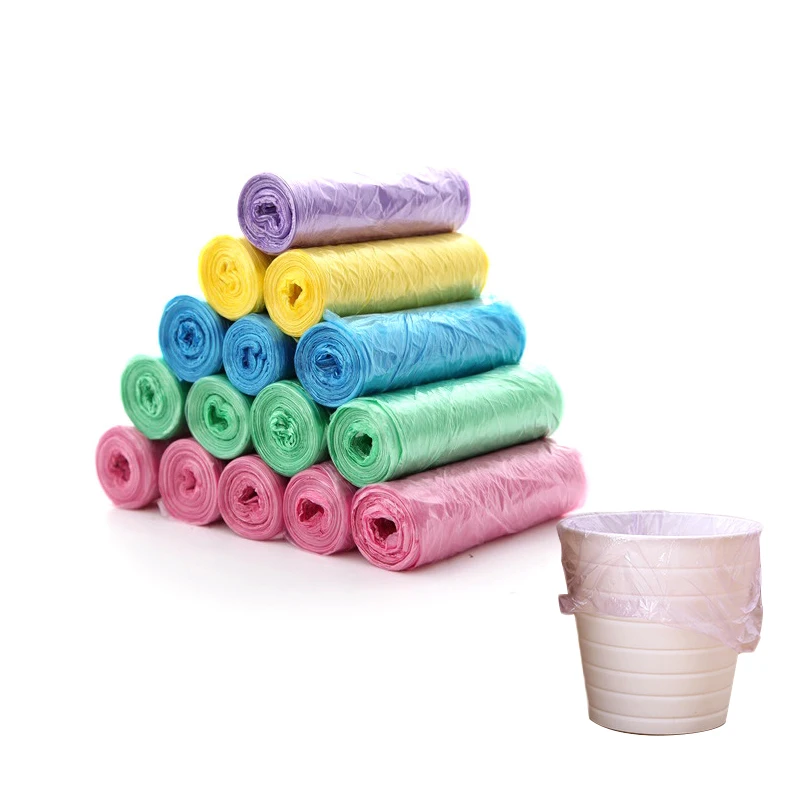 100 шт./компл. мешки для мусора бытовые одноразовые пластиковые кухни отеля 45x50 см