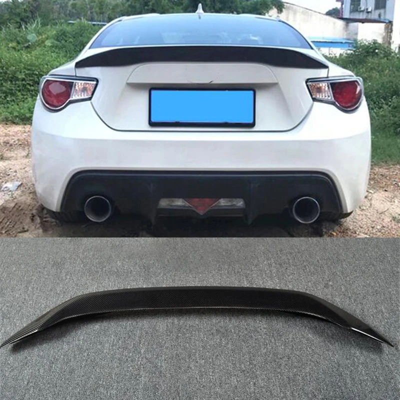 Спойлер из углеродного волокна для Toyota GT86 Subaru BRZ задняя губа БАГАЖНИКА АВТОМОБИЛЯ