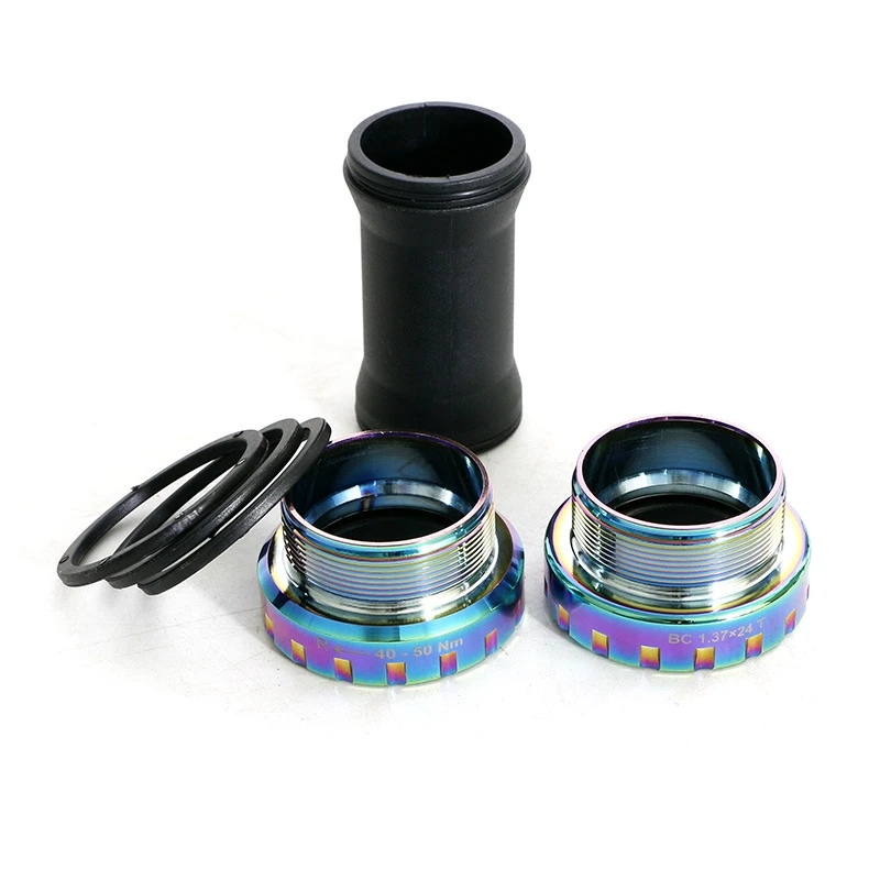 

24mm Bicycle Hollow Thread BB Kits for Frame Bottom Bracket 68-73mm MTB Bike BB Bottom Axle
