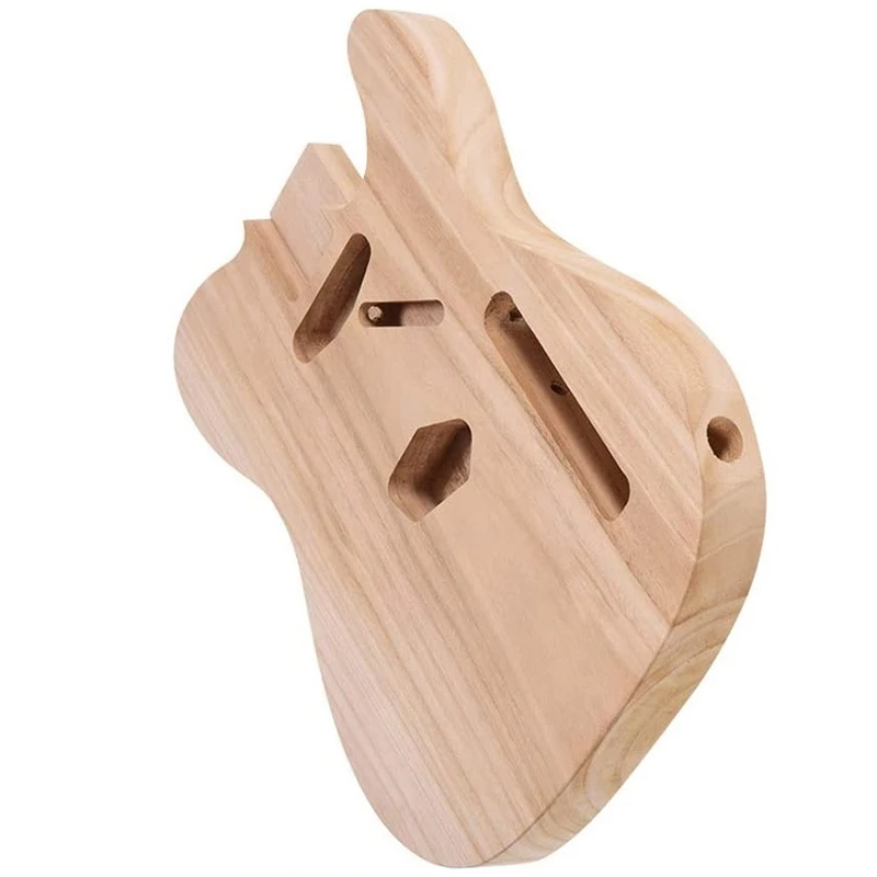 Незавершенные Электрогитары тела TL-T02 клен пустой корпус гитары на теле Стиль