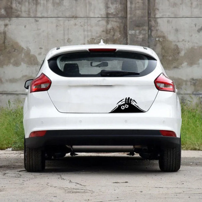 Автомобильные наклейки 3D наклейка глаза Черный подглядывающий Монстр для Land Rover