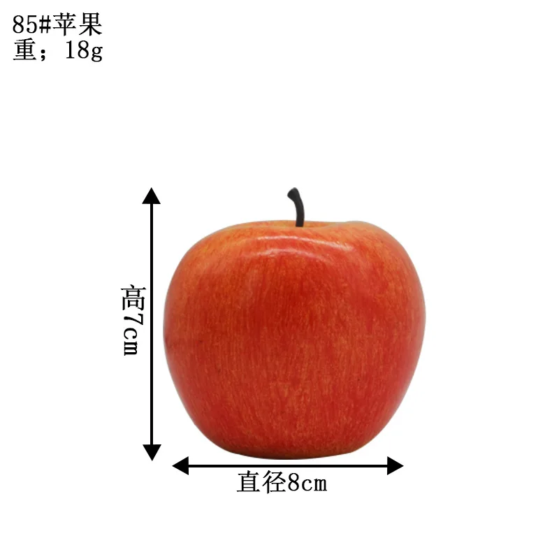 Декоративная пена для яблока искусственные украшения фруктов ложная дешевая