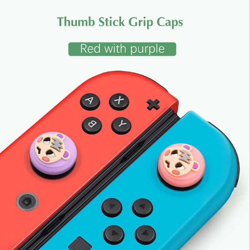 Защитный чехол с мультяшным стиком для джойстика контроллера Nintendo Switch Lite NS Joy-Con |