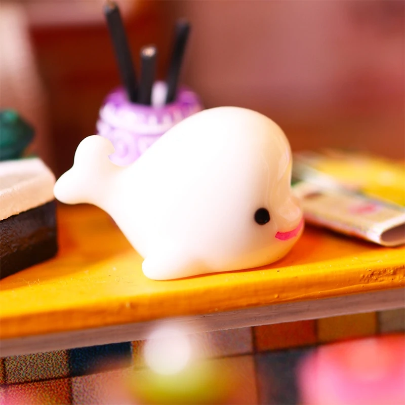 

DIY cake shop with beautiful themed doll house set