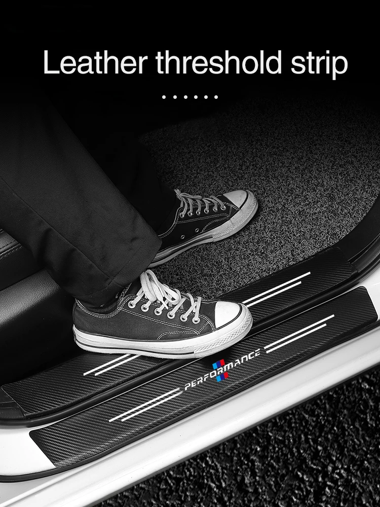 Виниловые водонепроницаемые нескользящие накладки на двери автомобиля 4 шт.