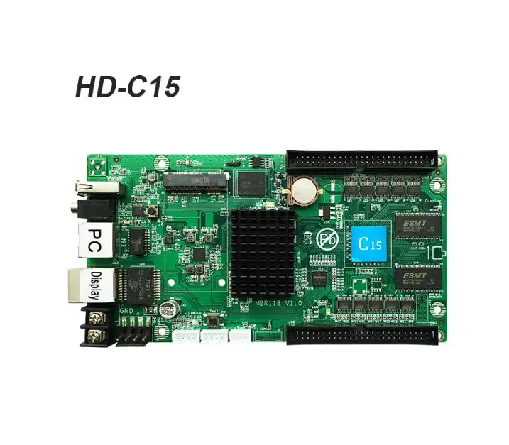 WERALED первый выбор Huidu асинхронизации HD-C15/HD-C15C/HD-C35 полноцветный светодиодный видеокарта, может добавить беспроводной wifi/3g/4G модульный