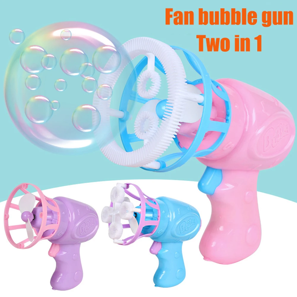 

Fan Bubble Machine Cartoon Electric Dolphin Outdoor Bubble BlowerSummer Soap Water Toys Electric Bubble Machine Safe Summer Cool