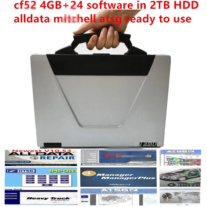 2021 cf52 alldata все данные автоматический ремонт Alldata m .. chell ATSG 24 in 2 ТБ HDD хорошо