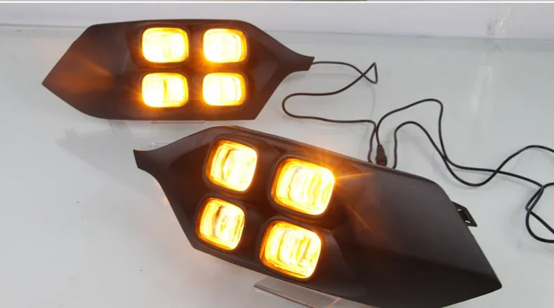 

Eosuns Led Daytime Running Light Drl Fog Lamp for Mitsubishi Pajero Montero Sport 2015-16, Wireless Switch, Oem Design