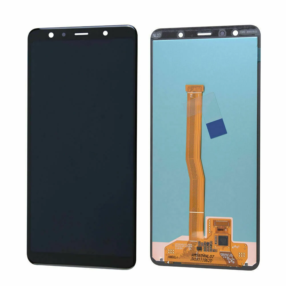 Новый ЖК экран дигитайзер для samsung Galaxy A7 2018 A750F SM A750F|Экраны мобильных телефонов| |
