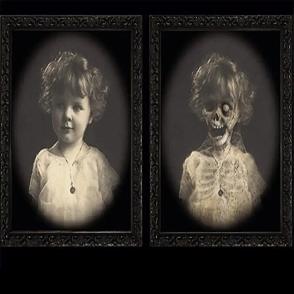 Костюмы на Хэллоуин для Для женщин рамка фотографий линзовидные 3D изменение