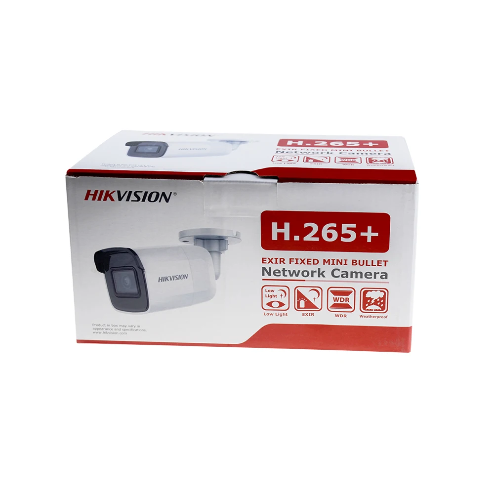 

Hikvision Original DS-2CD2085G1-I 8 MP IR Fixed Bullet Network Camera Darkfighter IR 30M, up to 128 GB IP67, IK10 Poe IP Camera