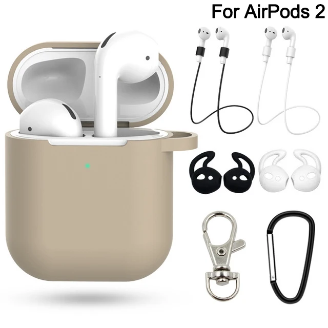 7 шт./компл. идеальный чехол для airpods 2 для airpods pro 3 Earpods чехол для IPad air стручки pro funda для airpod Чехол чехол Аксессуары