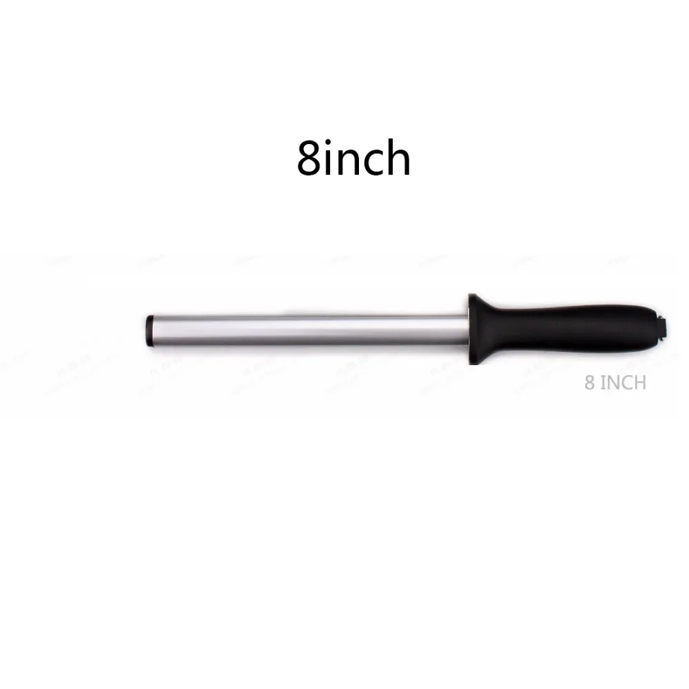 (Кристалл) 1 шт. 12 дюймов Заточка Стержень кухня заточка ножей точильный сталь