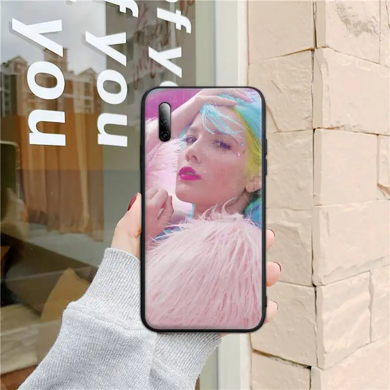 

Halsey Hopeless Fountain Kingdom Black TPU Soft Phone Case for Samsung S5 S21 S30 PLUS Note 10 20 30 ULTRA 10Pro 10lite Silicone