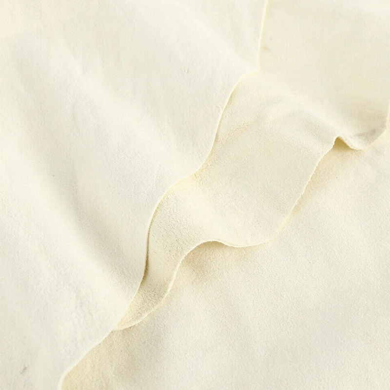 Полотенце для мытья автомобиля замша натуральная кожа чистящая ткань