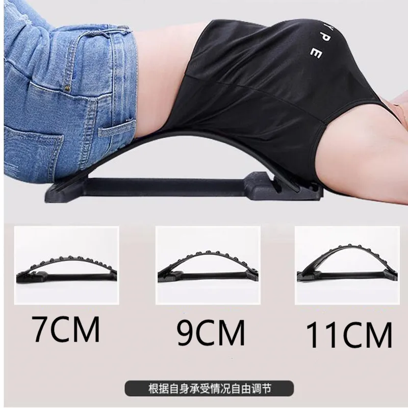 Back Massage Magic Stretcher Fitness Equipment Stretch Relax Mate Stretcher Lumbar Support Spine Pain Relief Chiropractic
