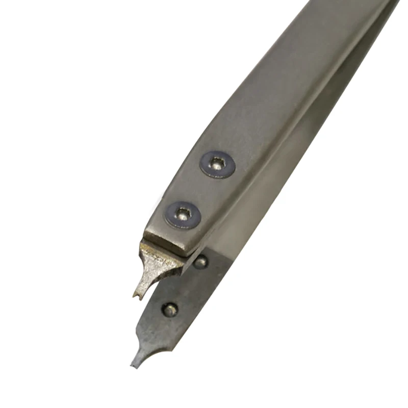 V Тип пружинистый стержень Пинцет 7825 часы ремонтный наконечник для удаления