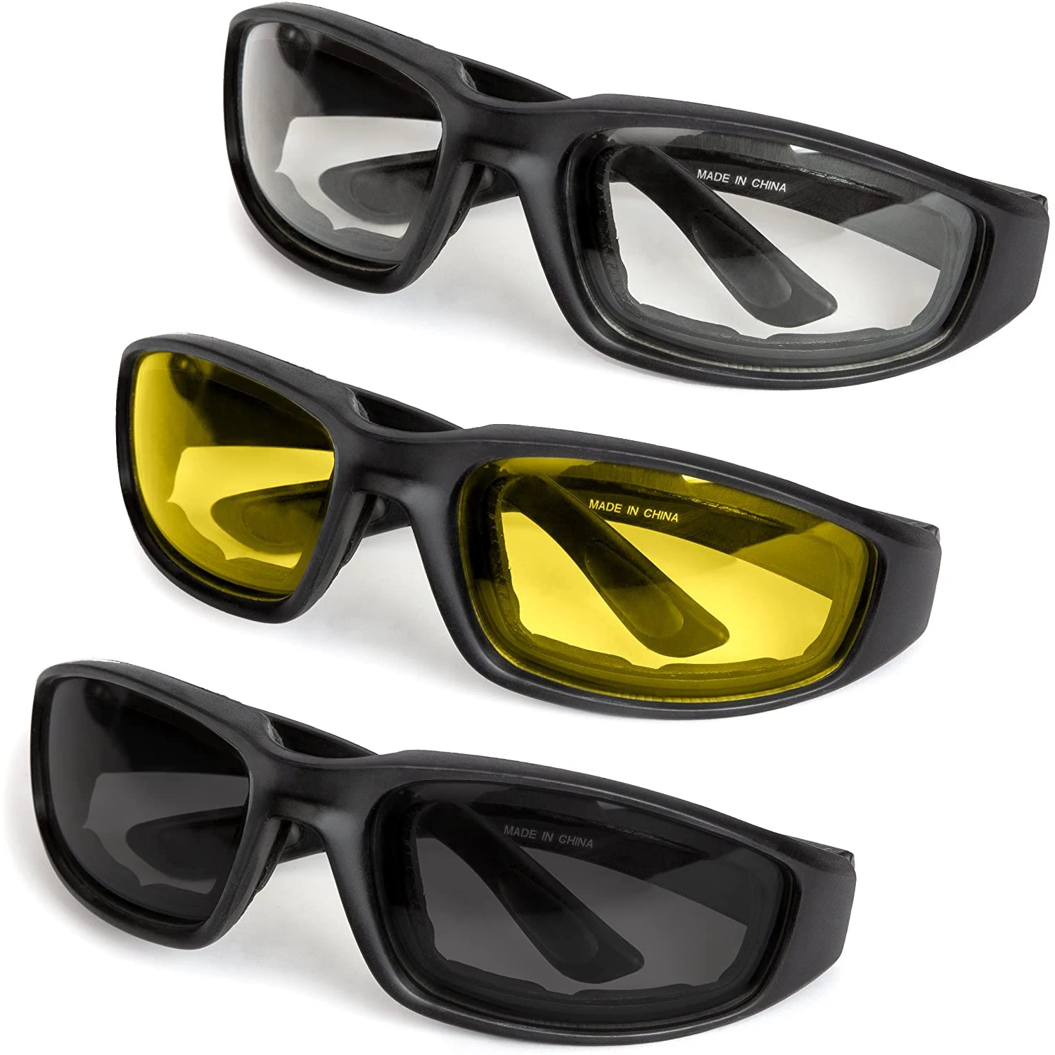

Fashionable Motorcycle Glasses Racing Anti-glare Windproof Vintage Men Women Safety Goggles Eyeglasses Sunglasses Eye Protection