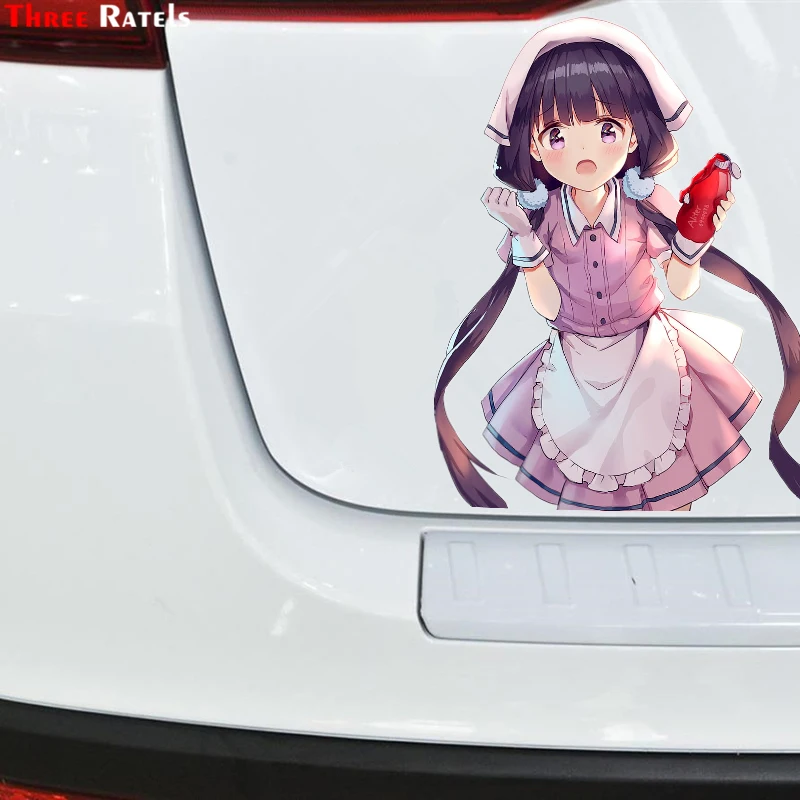 Three Ratels Fc604 Blend S Аниме Девушки Sakuranomiya Maika наклейки для автомобиля милые |
