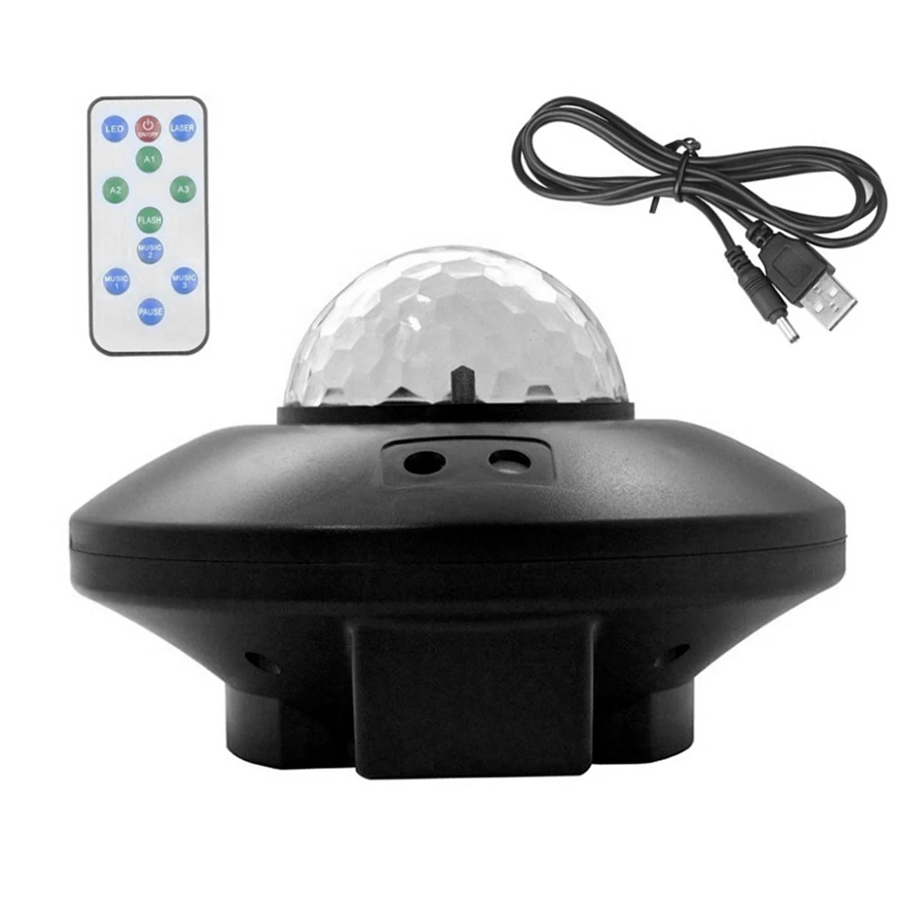 

LED Projection Lamp Starry Sky Projection Night Light With Remote Control Water Flame Outdoor Sports Indoor Supplies Gifts 2021