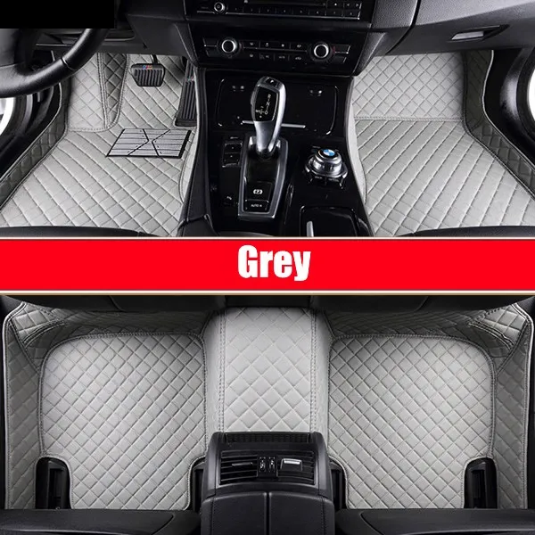 Grey Автомобильные коврики SUNNY FOX для Lexus LS 430 460 600H L LS430 LS460 LS460L LS600H LS600HL автостайлинг ковровые вкладыши(2000-сейчас - Название цвета: Grey