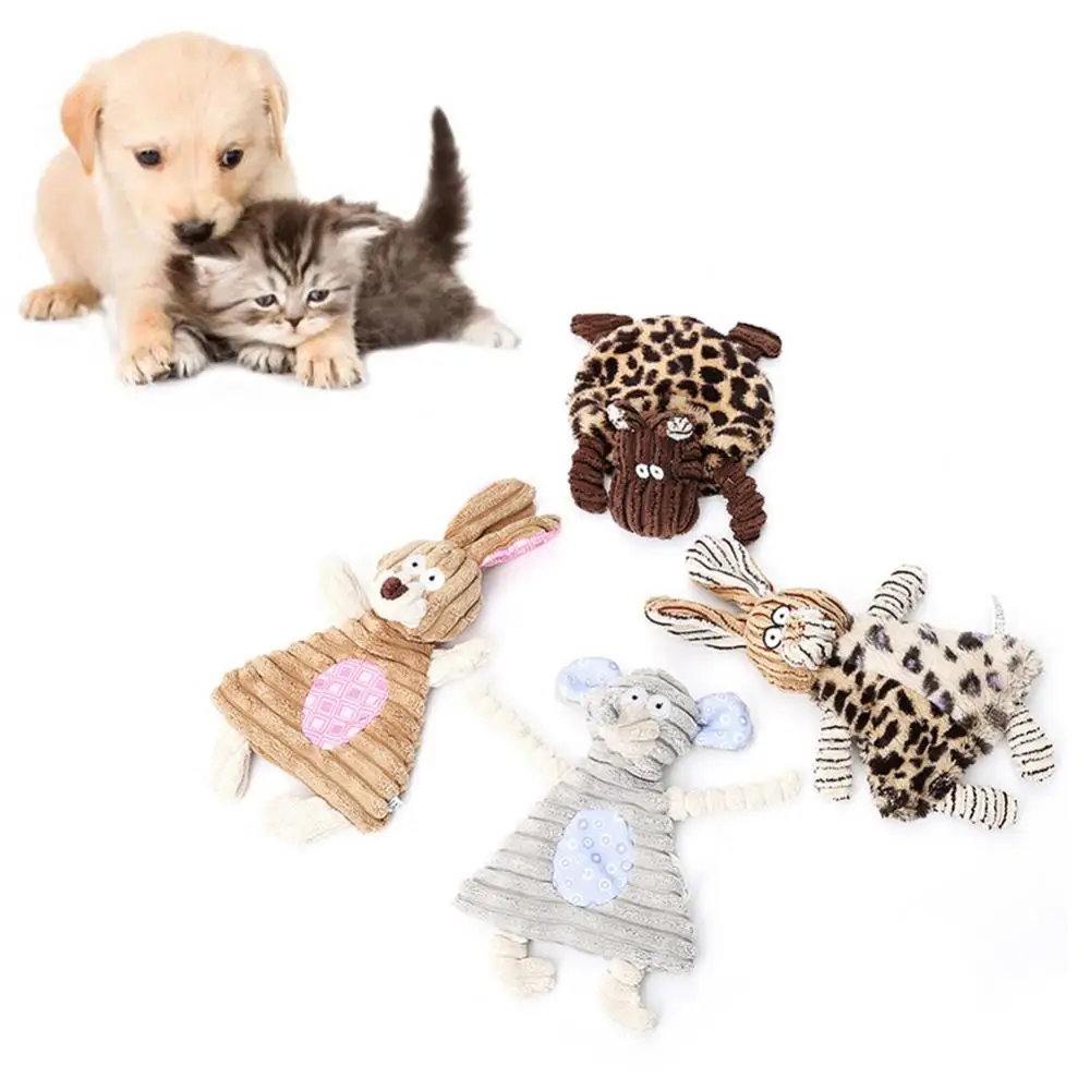 

Fashion Cute Rabbit Cow Mouse Shape Sound Rustling Play Interactive Dog Cat Squeaker Pet Toy Pet Products Accessories