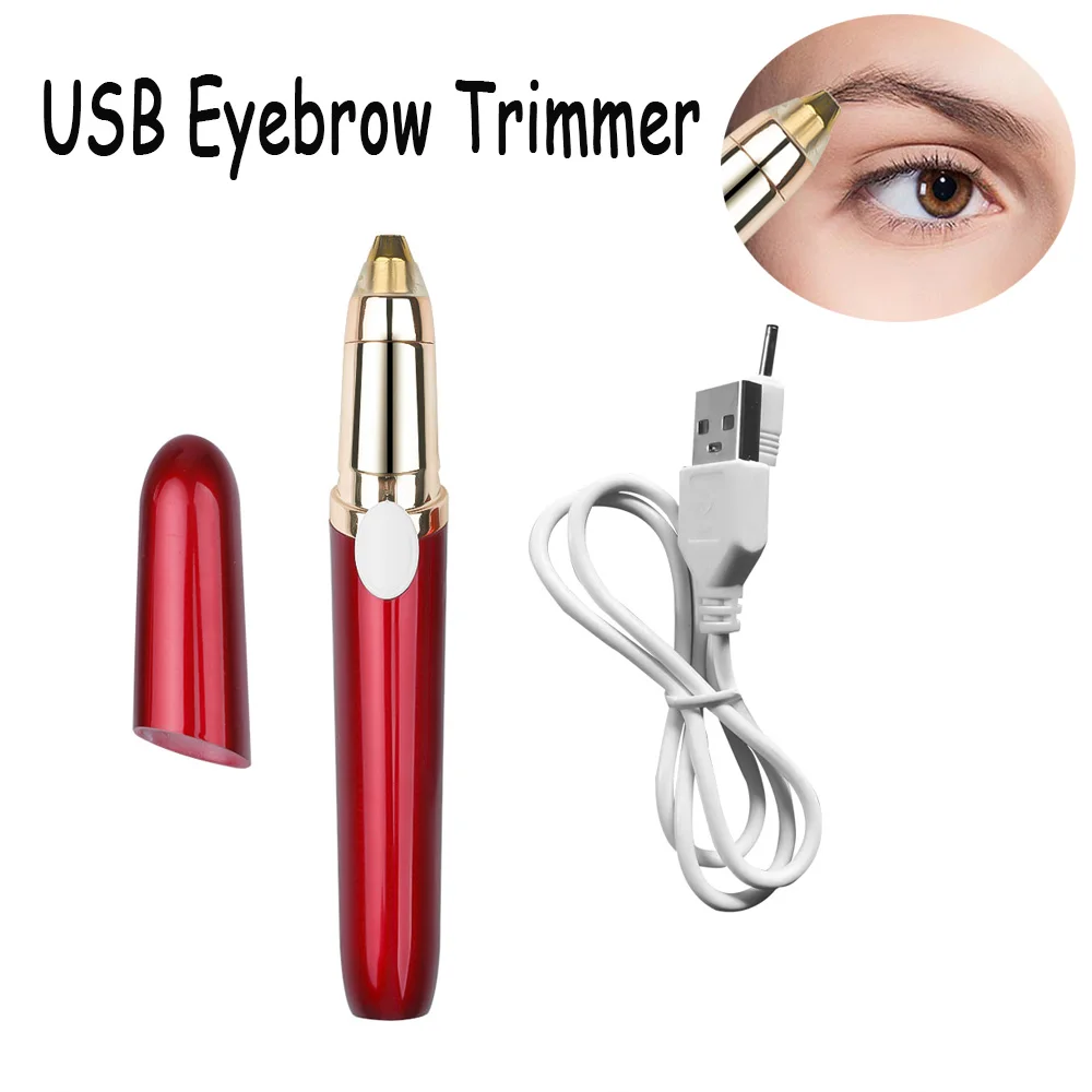 Электрический триммер для бровей Мини-Триммер носа волосы над губой Эпиляторы
