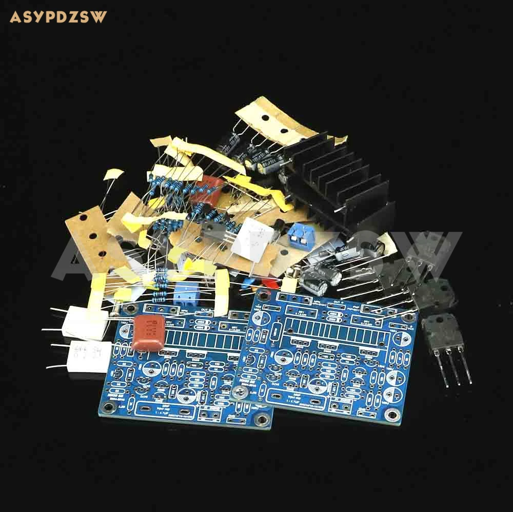 2 CH MX50 SE KTD1047 KTB817 усилитель мощности DIY Kit/готовая плата 100 Вт + Вт|amp kit|power amp kitpower