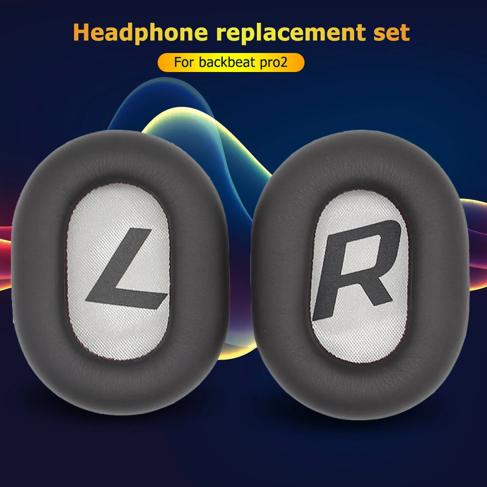 

2pcs Headsets Ear Pads Earmuffs Earpads Cushion Cover for Plantronics Backbeat Pro 2 SE 8200UC XQ Headsets Accessories