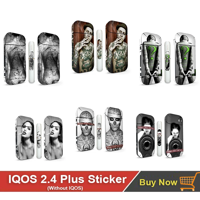 Классный Мужской сексуальный женский стикер с узорами для IQOS 2 4 Plus чехол