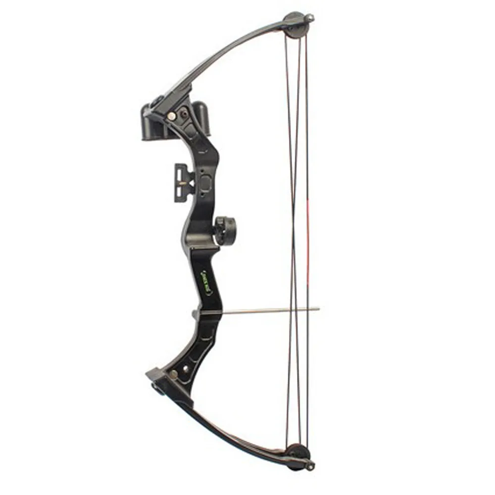 Черный/Камуфляжный детский блочный лук 20 фунтов для соревнований тренировок