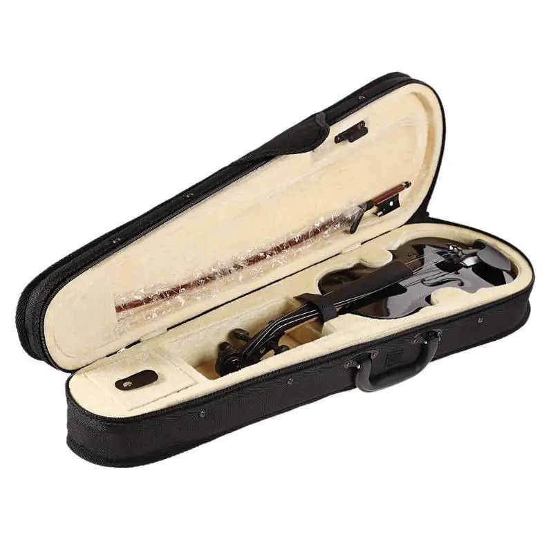Comfortable Musical Instruments Exercise Tools Kits Aluminum Alloy Wire Drawing Board Maple Code 1/8 Splint Acoustic Fiddle | Спорт и