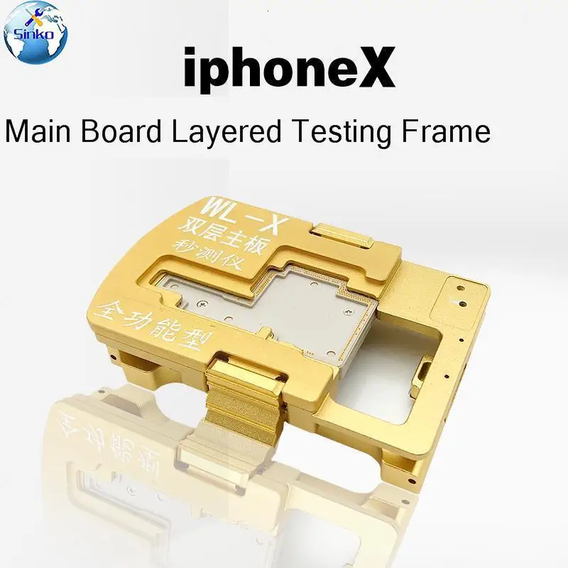 Зажим WL iSocket для материнской платы iPhone X тестовый держатель быстро складывается с