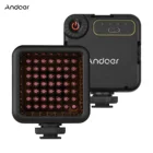 Andoer IR49S ИК Ночное видение мини-светильник инфракрасный фотографии светильник ing для видео Камера Батарея 3 Холодный башмак для Vlog видео