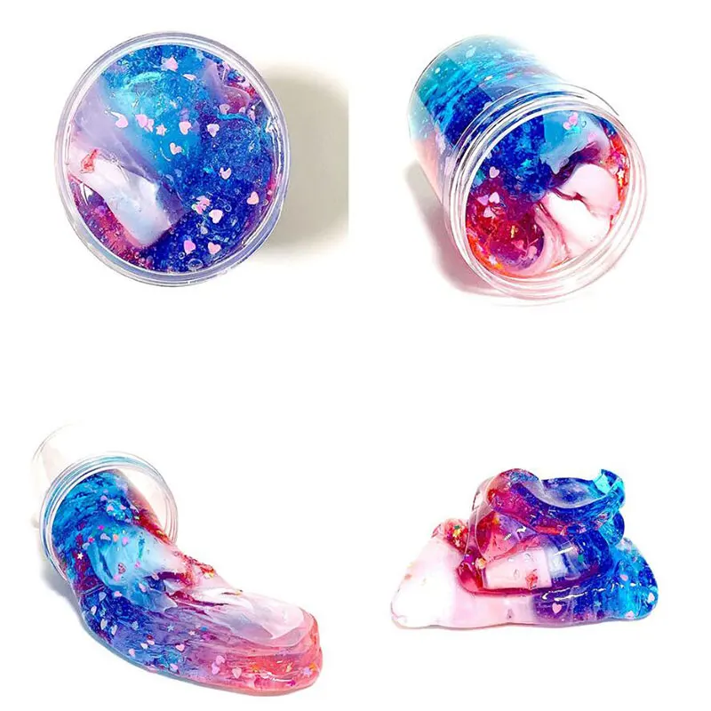 2019 Новая красочная ошламованная смесь алеврита и глины Звездная Хрустальная