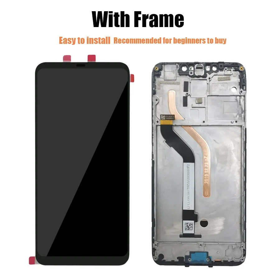 PINZHENG AAAA Оригинальный ЖК дисплей для Xiaomi Pocophone F1 с сенсорным экраном дигитайзер