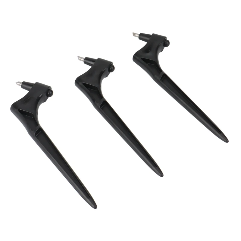 3 ремесленных инструмента нож из нержавеющей стали вращающийся на 360 градусов